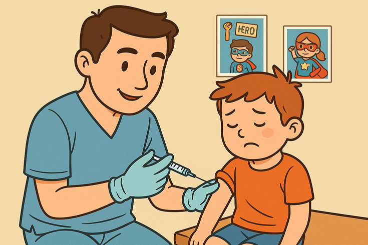 Imagem - imagem desenho enfermeiro aplicando vacina em garoto meupostinho.webp
